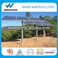 anodized solar panel pole mounting system